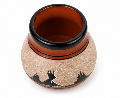 Southwestern Decorative Accent Pot