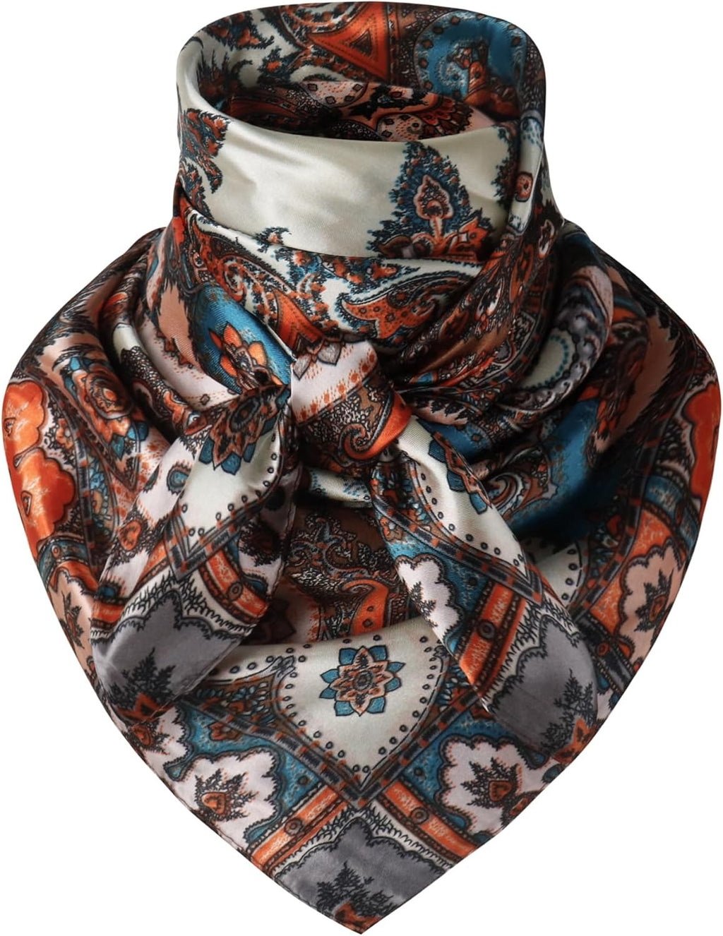 Large Western Cowboy Wild Rag Bandana Neck Scarf