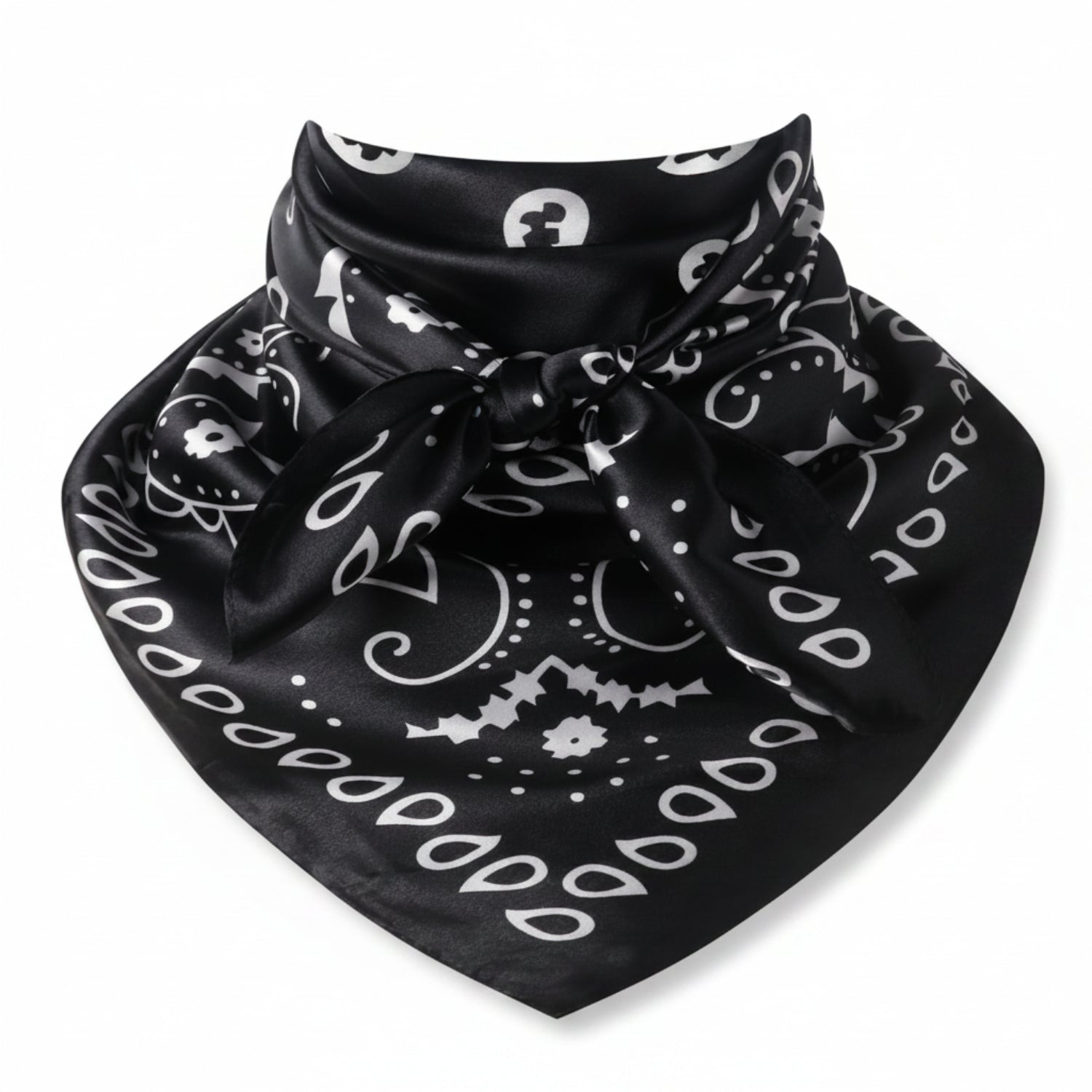 Large Western Cowboy Wild Rag Bandana Neck Scarf
