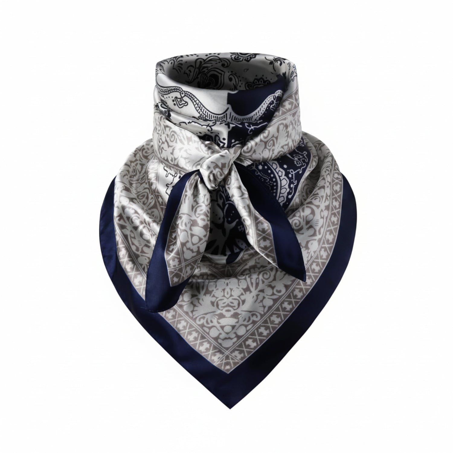 Large Western Cowboy Wild Rag Bandana Neck Scarf