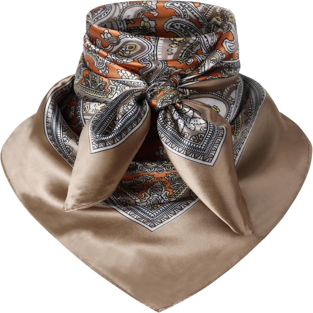 Large Western Cowboy Wild Rag Bandana Neck Scarf